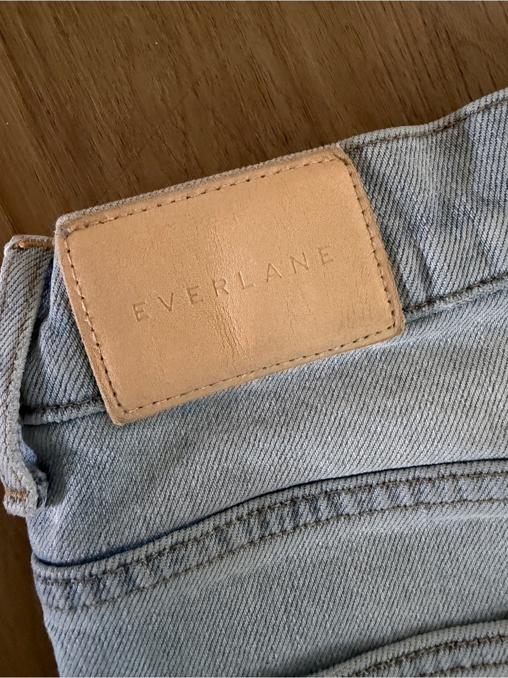 Everlane Light Blue wide leg Jean - Picture 5 of 6